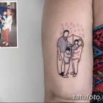 Фото тату контур от 01.09.2018 №126 - Photo tattoo outline - tatufoto.com