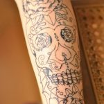 Фото тату контур от 01.09.2018 №130 - Photo tattoo outline - tatufoto.com