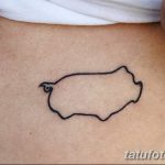 Фото тату контур от 01.09.2018 №138 - Photo tattoo outline - tatufoto.com