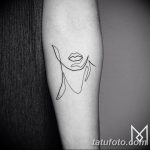 Фото тату контур от 01.09.2018 №143 - Photo tattoo outline - tatufoto.com