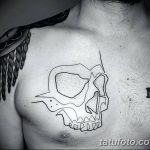 Фото тату контур от 01.09.2018 №144 - Photo tattoo outline - tatufoto.com