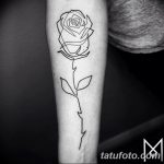 Фото тату контур от 01.09.2018 №153 - Photo tattoo outline - tatufoto.com