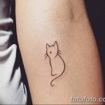 Фото тату контур от 01.09.2018 №178 - Photo tattoo outline - tatufoto.com