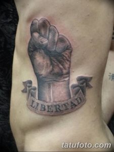 Фото тату кулак от 14.09.2018 №014 - tattoo fist - tatufoto.com