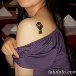 Фото тату кулак от 14.09.2018 №021 - tattoo fist - tatufoto.com