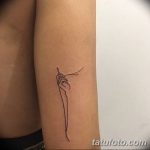 Фото тату линии от 17.09.2018 №010 - line tattoos - tatufoto.com