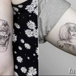 Фото тату линии от 17.09.2018 №023 - line tattoos - tatufoto.com