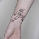 Фото тату линии от 17.09.2018 №024 - line tattoos - tatufoto.com