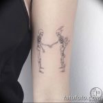 Фото тату линии от 17.09.2018 №046 - line tattoos - tatufoto.com