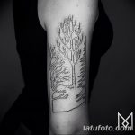 Фото тату линии от 17.09.2018 №196 - line tattoos - tatufoto.com