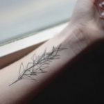 Фото тату линии от 17.09.2018 №217 - line tattoos - tatufoto.com