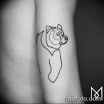 Фото тату линии от 17.09.2018 №263 - line tattoos - tatufoto.com