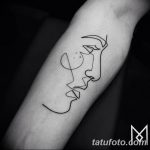 Фото тату линии от 17.09.2018 №276 - line tattoos - tatufoto.com
