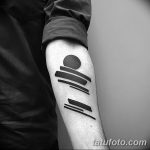 Фото тату линии от 17.09.2018 №301 - line tattoos - tatufoto.com