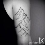 Фото тату линии от 17.09.2018 №313 - line tattoos - tatufoto.com