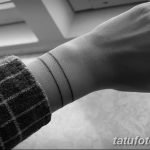 Фото тату линии от 17.09.2018 №328 - line tattoos - tatufoto.com