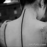 Фото тату линии от 17.09.2018 №337 - line tattoos - tatufoto.com