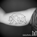 Фото тату линии от 17.09.2018 №357 - line tattoos - tatufoto.com