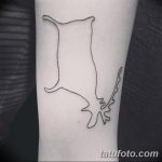 Фото тату линии от 17.09.2018 №364 - line tattoos - tatufoto.com