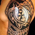 Фото тату полинезия от 24.09.2018 №016 - Polynesia tattoo - tatufoto.com