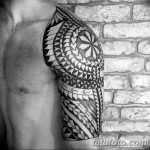 Фото тату полинезия от 24.09.2018 №021 - Polynesia tattoo - tatufoto.com