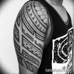 Фото тату полинезия от 24.09.2018 №022 - Polynesia tattoo - tatufoto.com