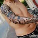 Фото тату полинезия от 24.09.2018 №028 - Polynesia tattoo - tatufoto.com
