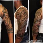 Фото тату полинезия от 24.09.2018 №032 - Polynesia tattoo - tatufoto.com