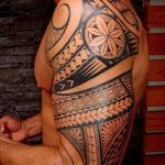Фото тату полинезия от 24.09.2018 №039 - Polynesia tattoo - tatufoto.com