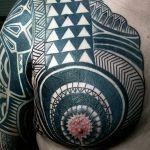 Фото тату полинезия от 24.09.2018 №043 - Polynesia tattoo - tatufoto.com