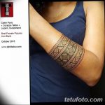 Фото тату полинезия от 24.09.2018 №047 - Polynesia tattoo - tatufoto.com