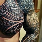 Фото тату полинезия от 24.09.2018 №050 - Polynesia tattoo - tatufoto.com