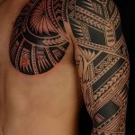Фото тату полинезия от 24.09.2018 №057 - Polynesia tattoo - tatufoto.com