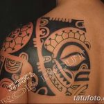 Фото тату полинезия от 24.09.2018 №058 - Polynesia tattoo - tatufoto.com