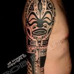 Фото тату полинезия от 24.09.2018 №059 - Polynesia tattoo - tatufoto.com
