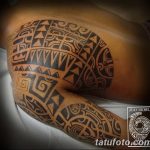 Фото тату полинезия от 24.09.2018 №061 - Polynesia tattoo - tatufoto.com