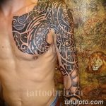 Фото тату полинезия от 24.09.2018 №067 - Polynesia tattoo - tatufoto.com