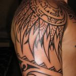Фото тату полинезия от 24.09.2018 №069 - Polynesia tattoo - tatufoto.com
