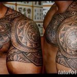 Фото тату полинезия от 24.09.2018 №070 - Polynesia tattoo - tatufoto.com