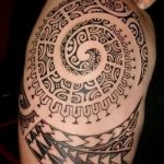 Фото тату полинезия от 24.09.2018 №072 - Polynesia tattoo - tatufoto.com