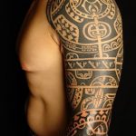 Фото тату полинезия от 24.09.2018 №073 - Polynesia tattoo - tatufoto.com