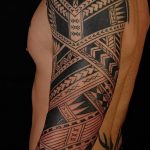 Фото тату полинезия от 24.09.2018 №087 - Polynesia tattoo - tatufoto.com