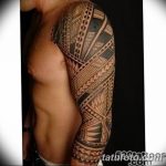 Фото тату полинезия от 24.09.2018 №090 - Polynesia tattoo - tatufoto.com