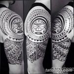 Фото тату полинезия от 24.09.2018 №091 - Polynesia tattoo - tatufoto.com