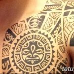 Фото тату полинезия от 24.09.2018 №092 - Polynesia tattoo - tatufoto.com