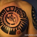 Фото тату полинезия от 24.09.2018 №096 - Polynesia tattoo - tatufoto.com