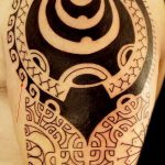Фото тату полинезия от 24.09.2018 №122 - Polynesia tattoo - tatufoto.com