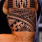 Фото тату полинезия от 24.09.2018 №130 - Polynesia tattoo - tatufoto.com