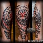 Фото тату полинезия от 24.09.2018 №156 - Polynesia tattoo - tatufoto.com