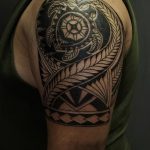 Фото тату полинезия от 24.09.2018 №189 - Polynesia tattoo - tatufoto.com